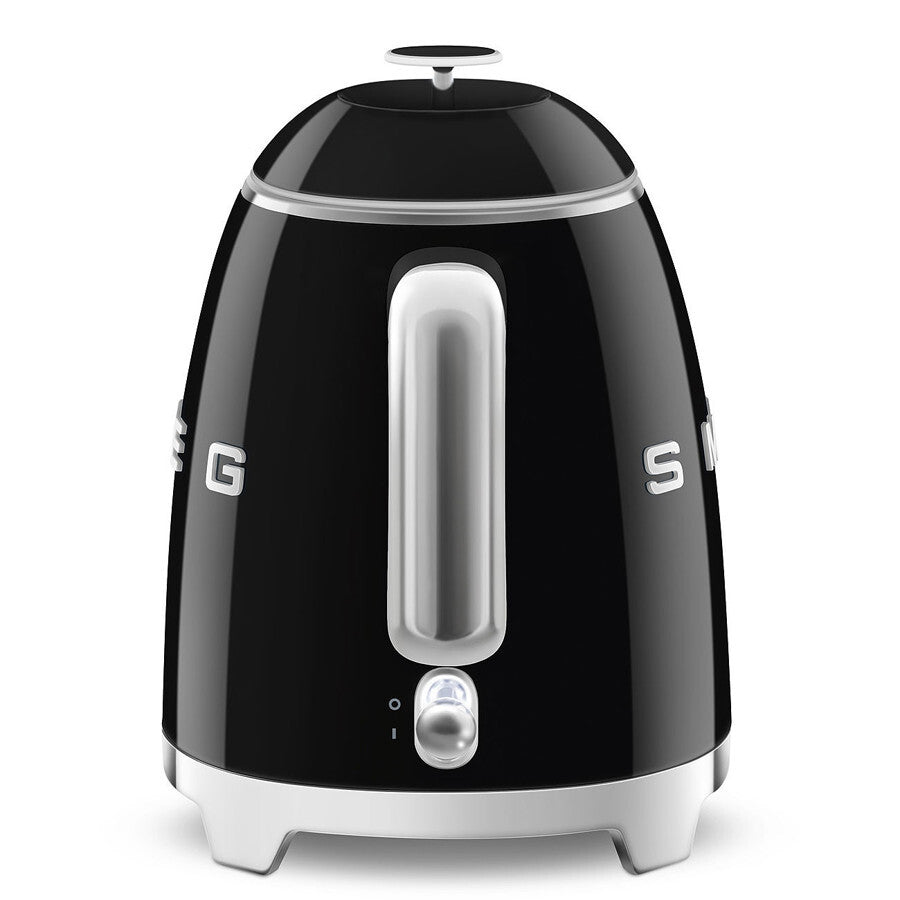 Smeg Mini Kettle Black 0.8L 1400W Compact 50's Style Retro Design KLF05BLEU