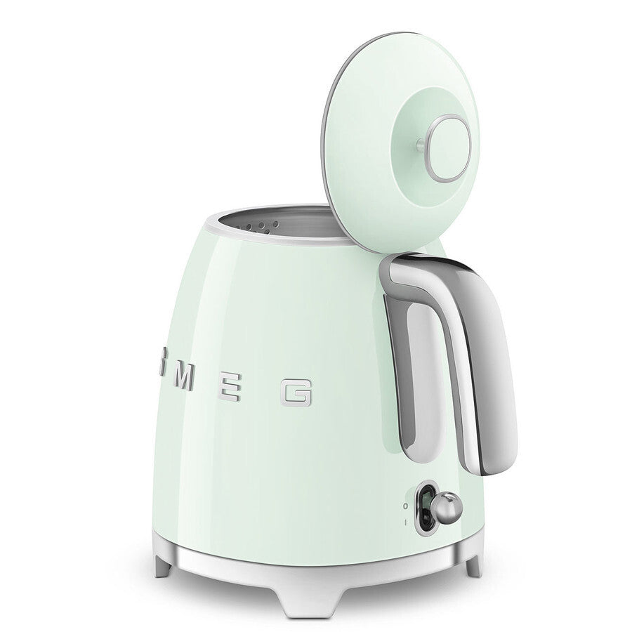 Smeg Mini Kettle Pastel Green 0.8L 1400W Compact 50s Retro Design KLF05PGEU