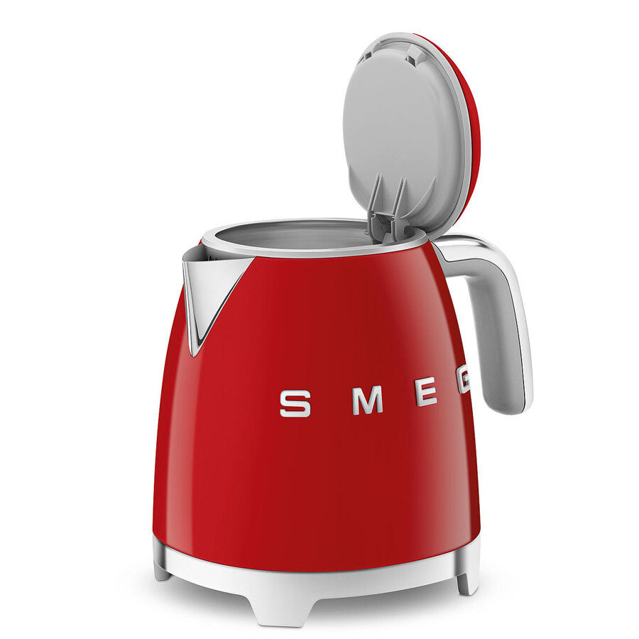 Smeg 50s Retro Style Mini Electric Kettle 0.8L 1400W Red KLF05RDEU