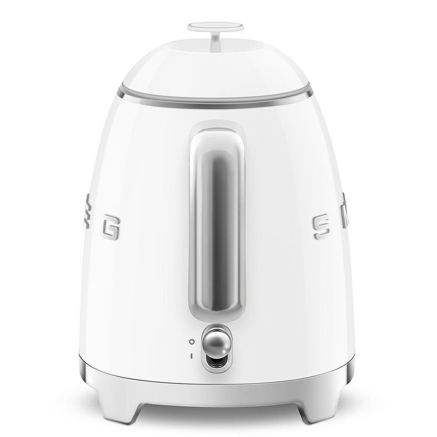 Smeg Mini Kettle KLF05WHEU 1400W 0.8L White Retro 50s Electric Small Jug Box
