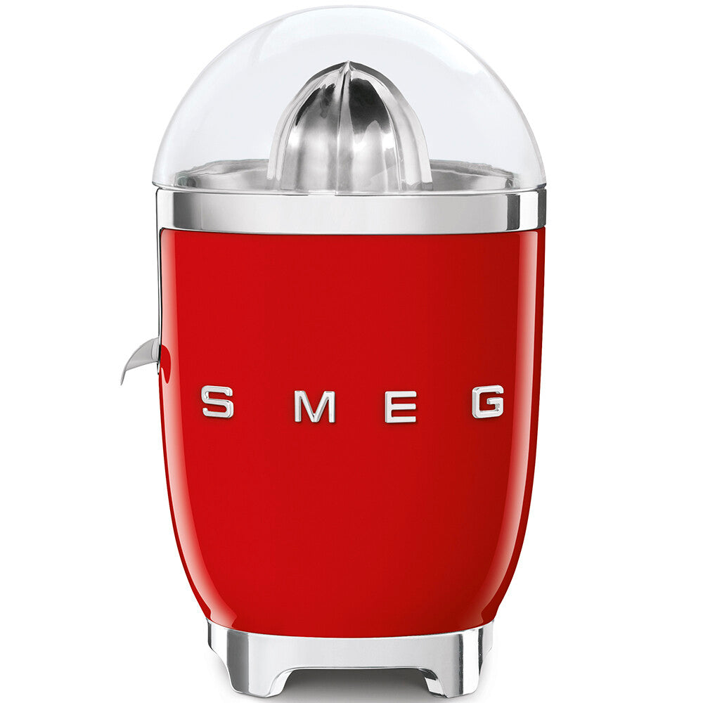 Smeg Citrus Juicer Red 70W Retro 50's Style Tritan Renew Bowl CJF11RDEU