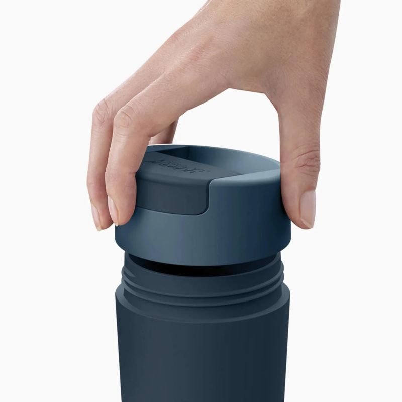 Joseph Joseph Sipp Blue Travel Mug Large With Hygienic Lid 454Ml