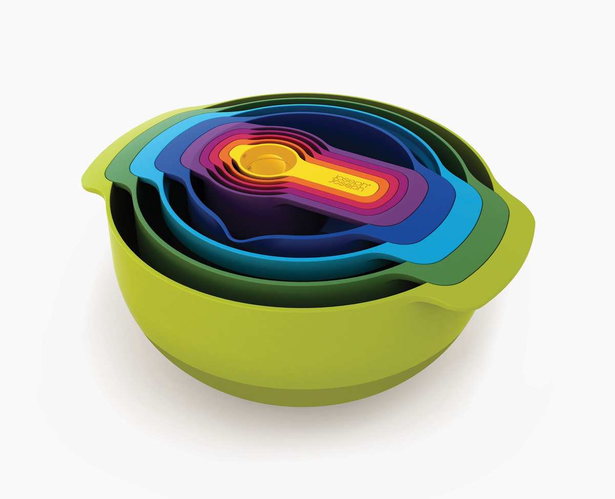 Joseph Joseph Nest 9 Plus bowl set multicolour