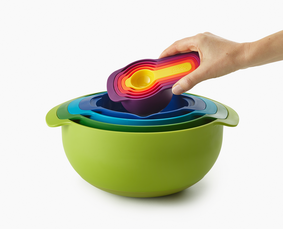 Joseph Joseph Nest 9 Plus bowl set multicolour – view 3