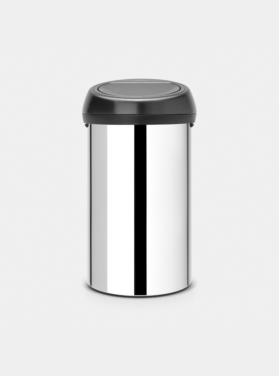 Brabantia Touch Bin 60L – Brilliant Steel