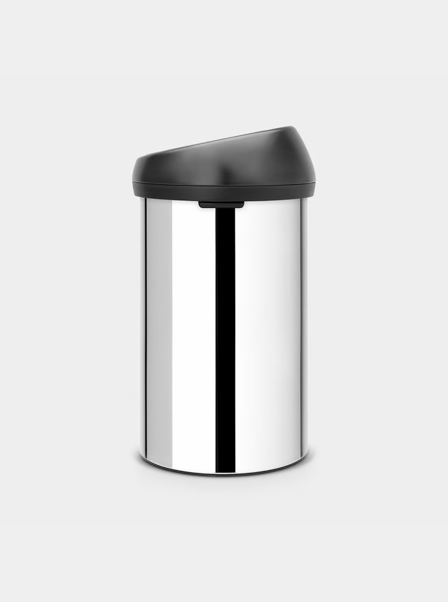 Brabantia Touch Bin 60L – Brilliant Steel