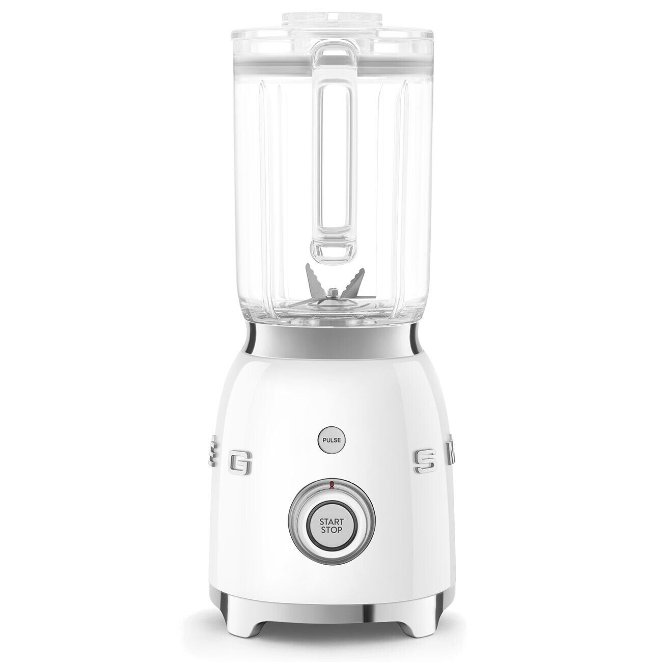 Smeg Blender BLF03 800W 1.5L White Retro 50s Countertop Tritan Food Processor