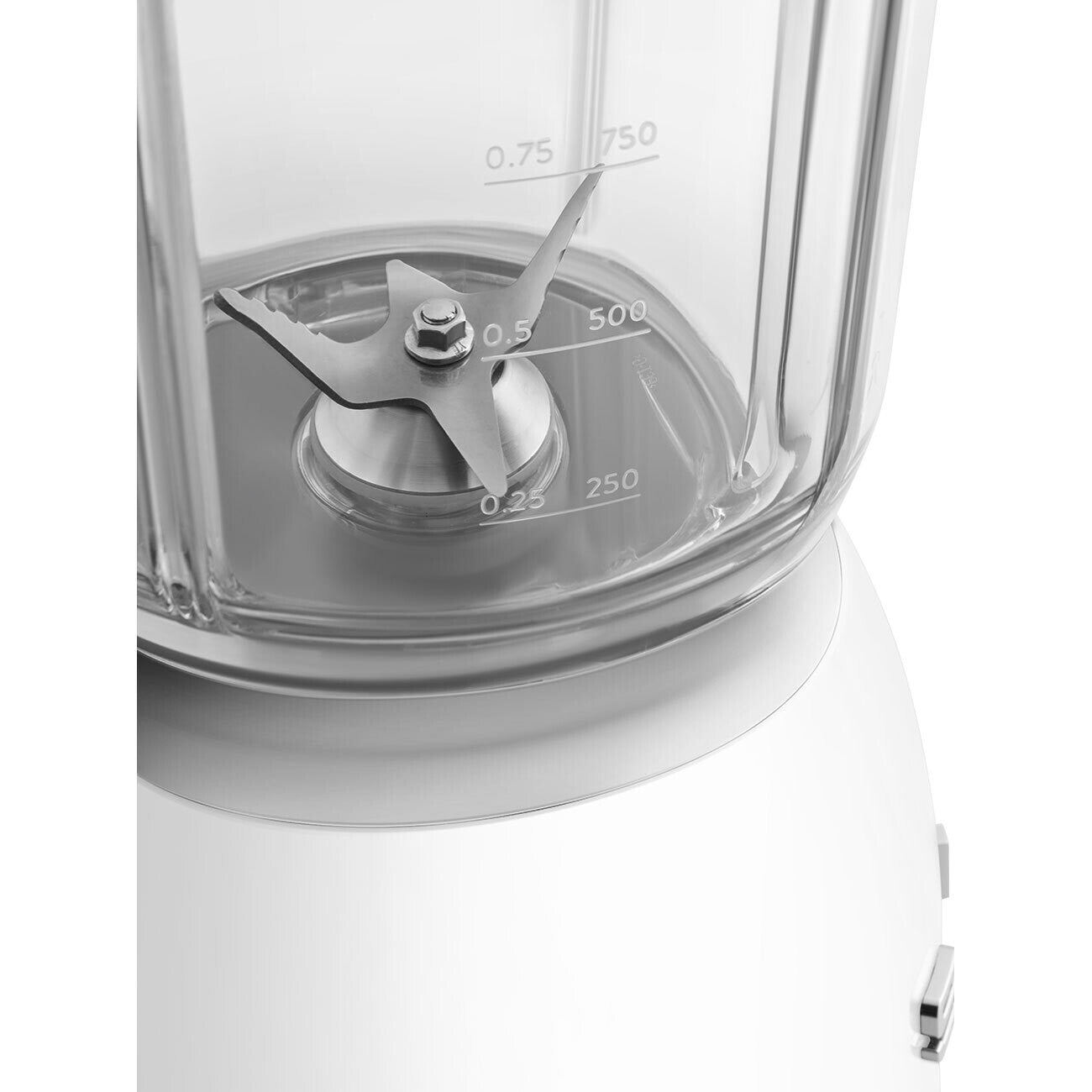 Smeg Blender BLF03 800W 1.5L White Retro 50s Countertop Tritan Food Processor