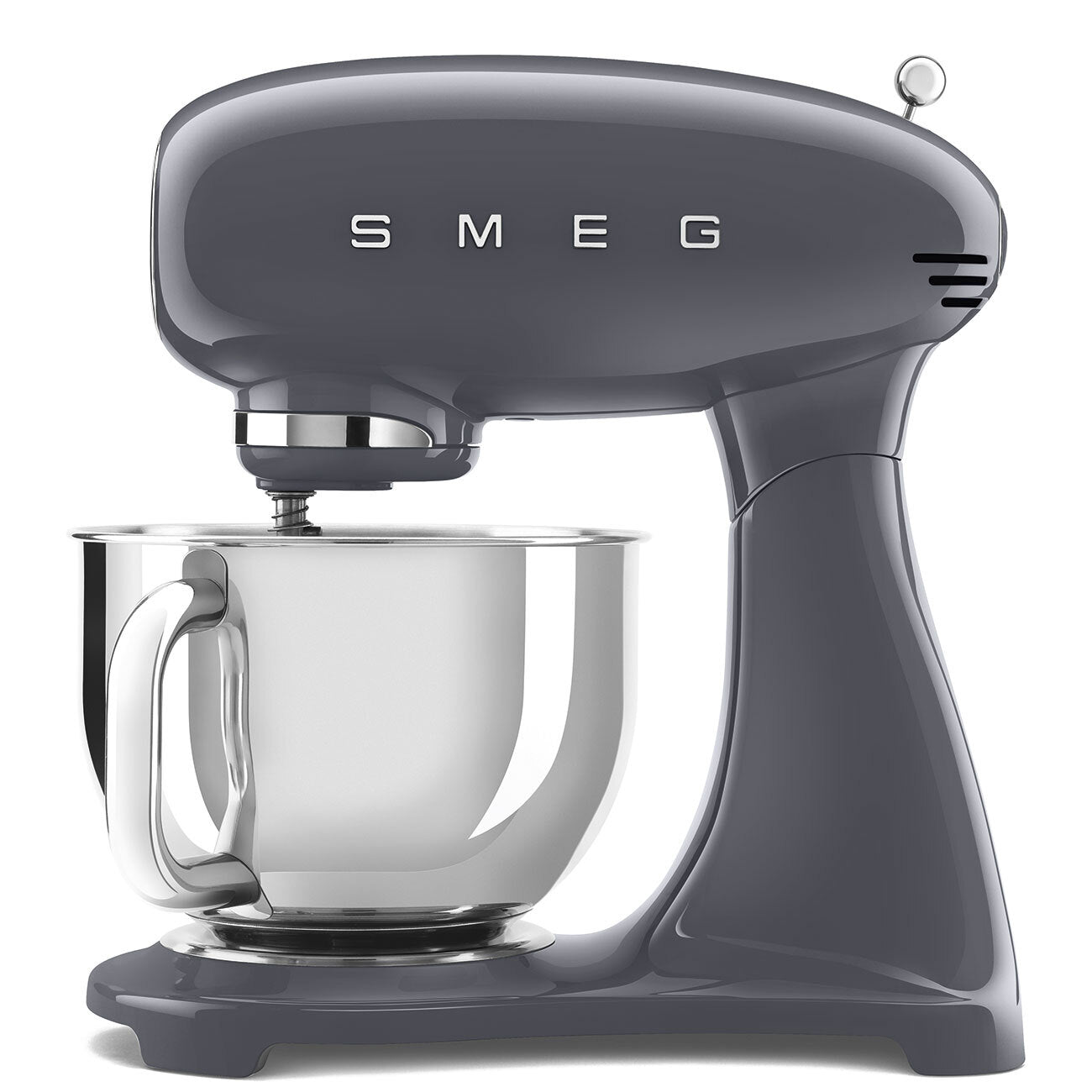 Smeg 50s Retro Style Stand Mixer 4.8L 800W Full Slate Grey SMF03GREU