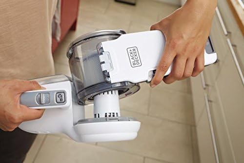 Black & Decker PV1820LGB 18V Lithium Ion Compact Pivot Vacuum Dark Titanium