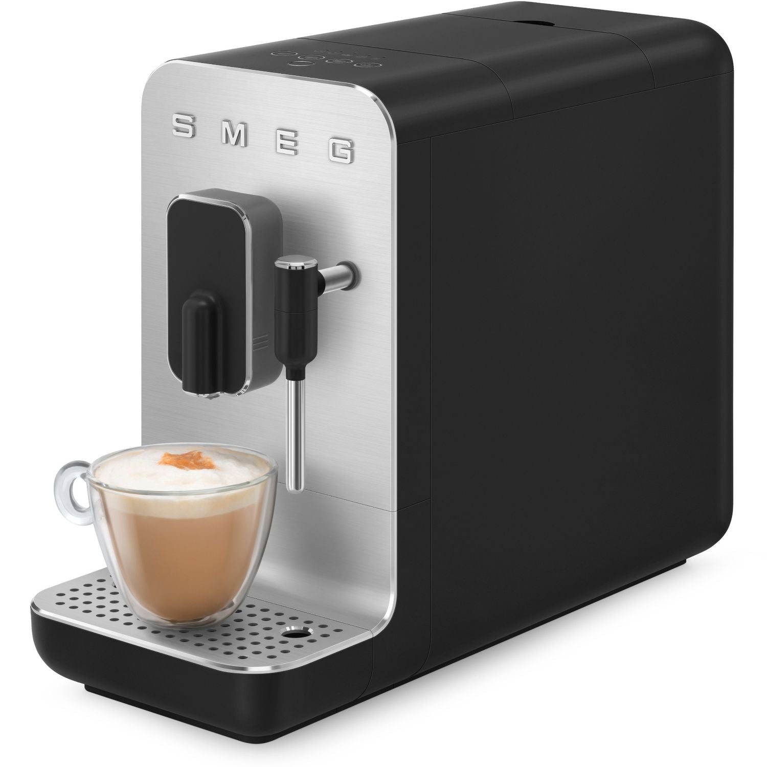 Smeg Espresso Coffee Machine BCC12 19 Bar Fully Automatic Burr Grinder Box