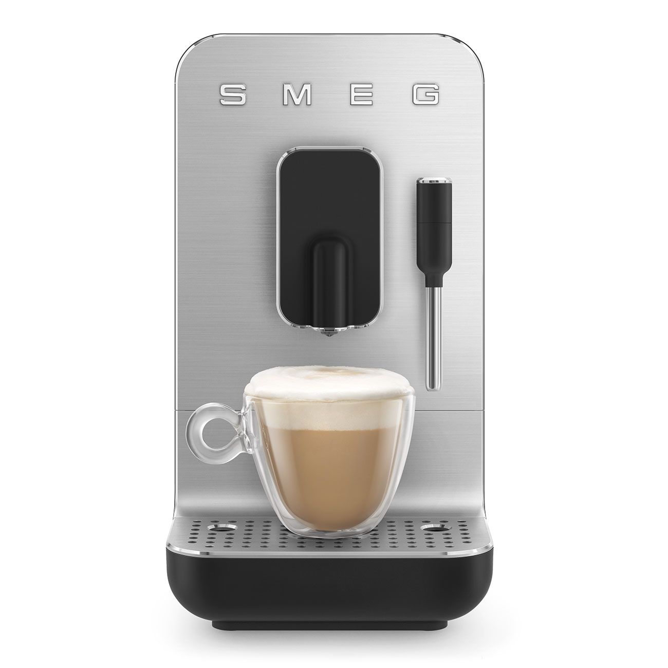 Smeg Espresso Coffee Machine BCC12 19 Bar Fully Automatic Burr Grinder Box