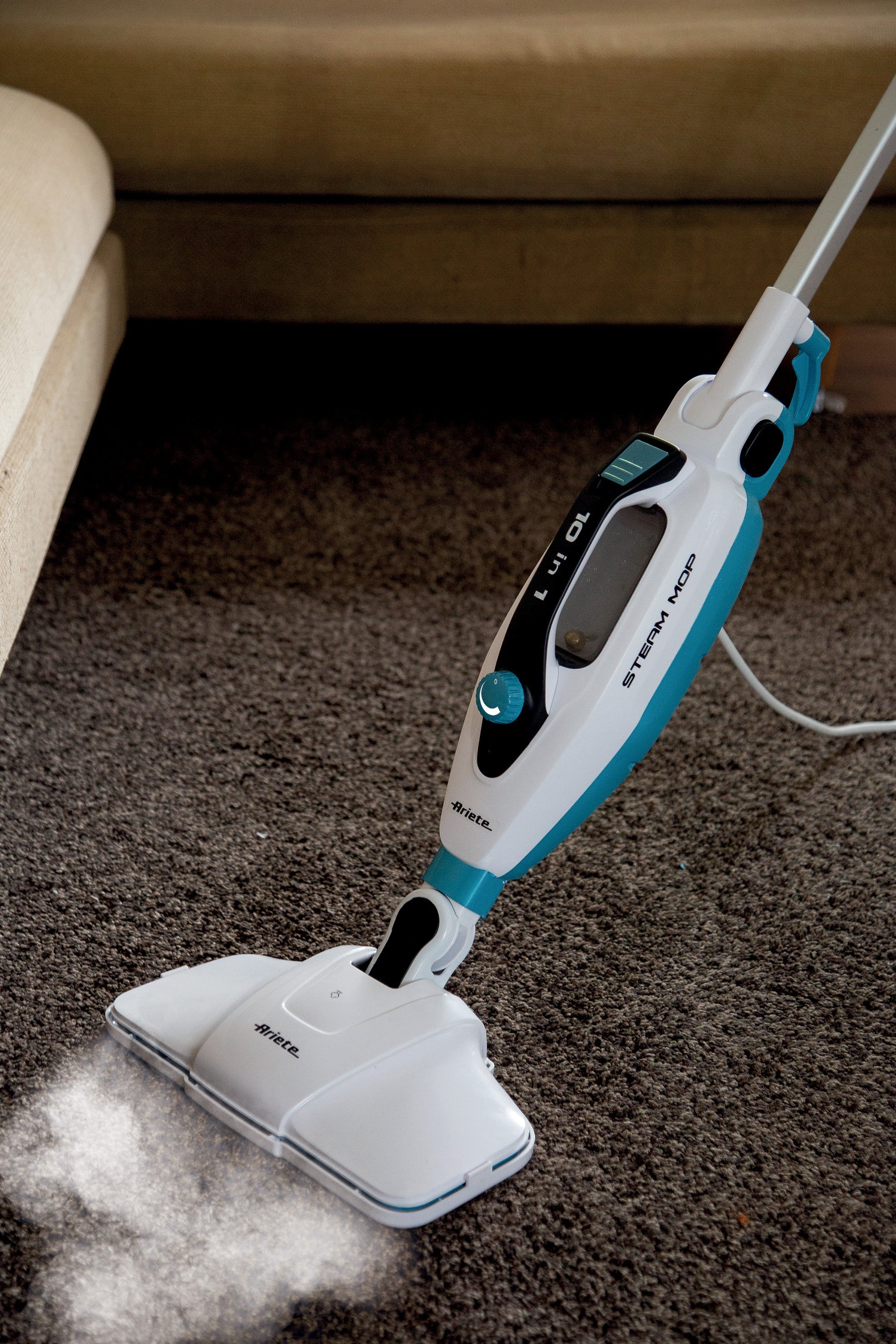 Ariete Foldable Steam Mop Cleaner – 10-in-1, 1500W