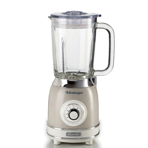 Ariete Vintage Blender 1.5L 1000W Glass Jug Ice Crusher
