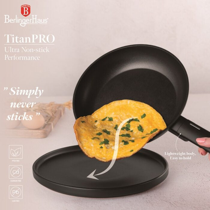 Berlinger Haus Black Matt Collection Frypan 20cm – Induction – view 4