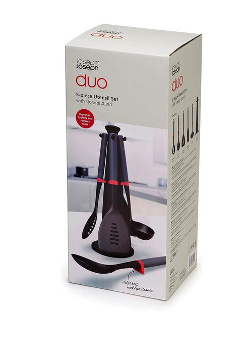 Joseph Joseph 5 Piece Utensil Set With Stand