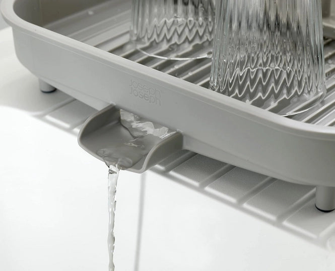Joseph Joseph Duo Expandable Dish Drying Rack Gray 2Tier Countertop Organizer