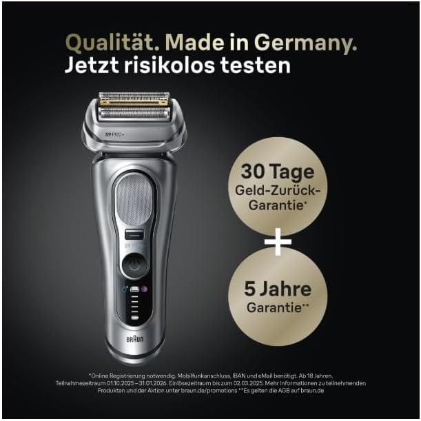 Braun Grey Shaver 9615s