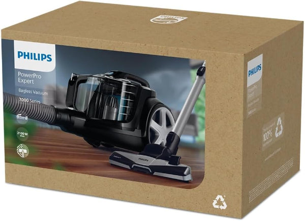 Philips PowerPro Expert Bagless Vacuum 2100W PowerCyclone 8 Allergy Filter