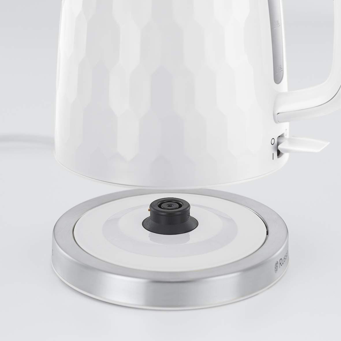 Russell Hobbs Russel Hobbs Honeycomb Kettle White 1.7L