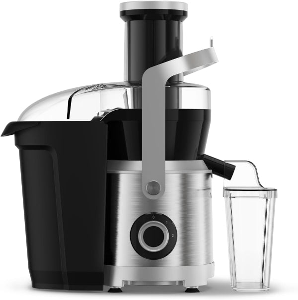 Moulinex Nutri XXL Juice Extractor 85mm Wide Tube Stainless Steel
