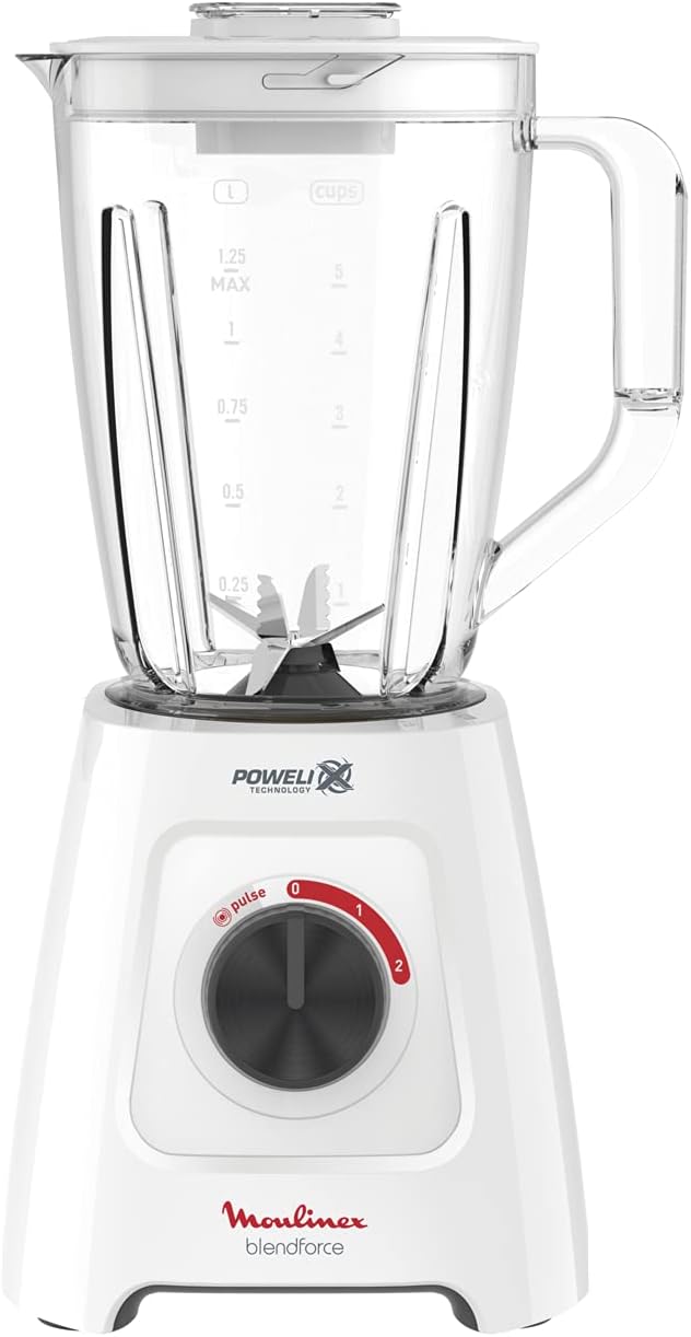 Moulinex Blendforce 2-in-1 Blender with Juicer Jar 600W