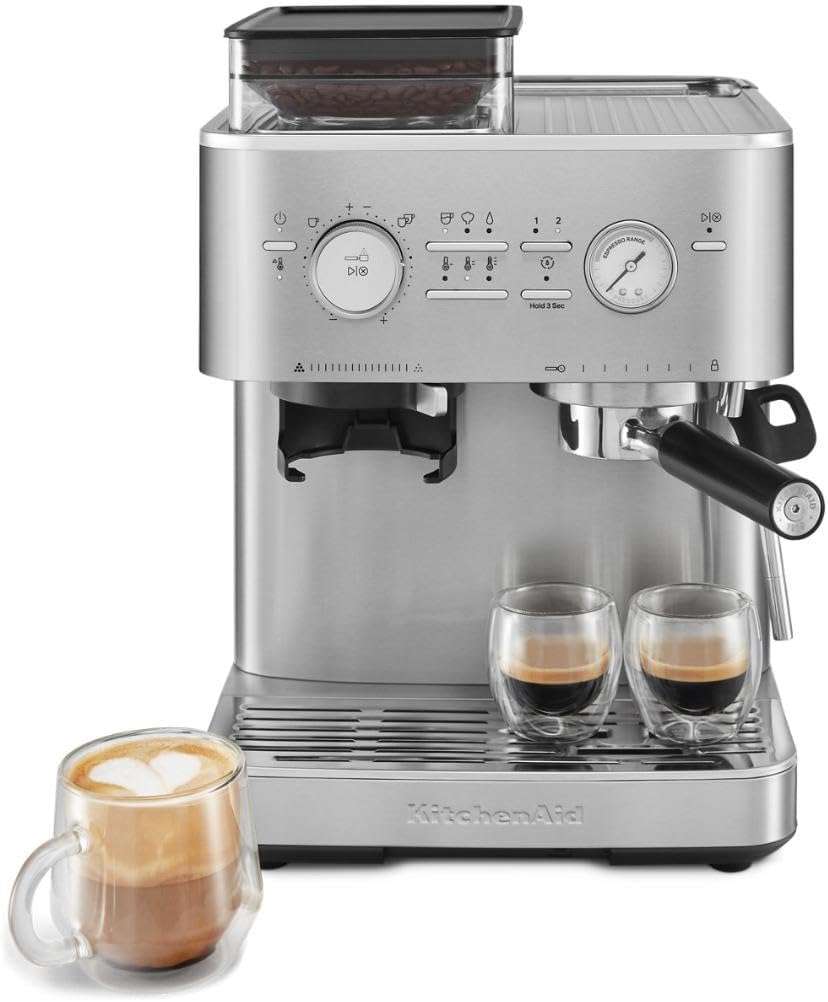 KitchenAid Semi-Automatic Espresso Machine KES6551 2.5L With Burr Grinder
