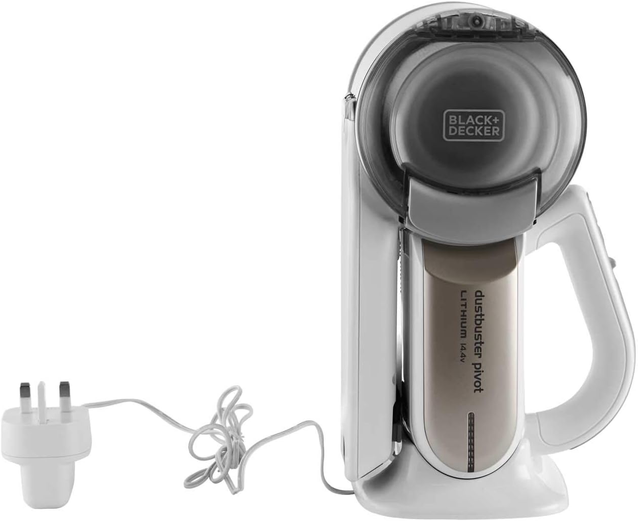 Black & Decker 14.4V Pivot Hand Vacuum - Champagne