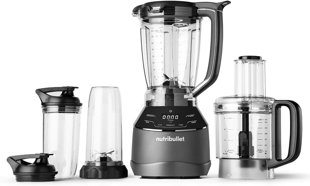 Nutribullet 1500W 3-in-1 High-Speed Blender, Multi-Functional, Personal Blender & Food Processor