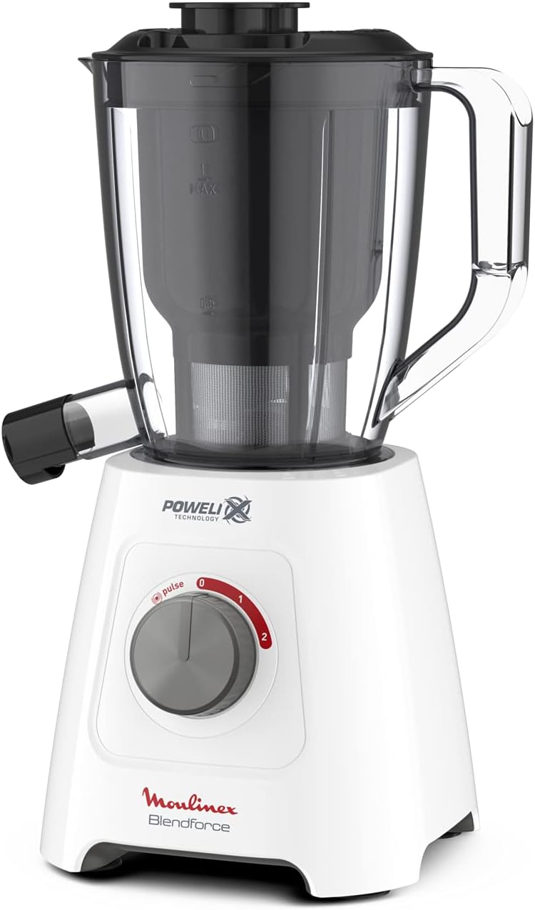 Moulinex Blendforce 2-in-1 Blender with Juicer Jar 600W