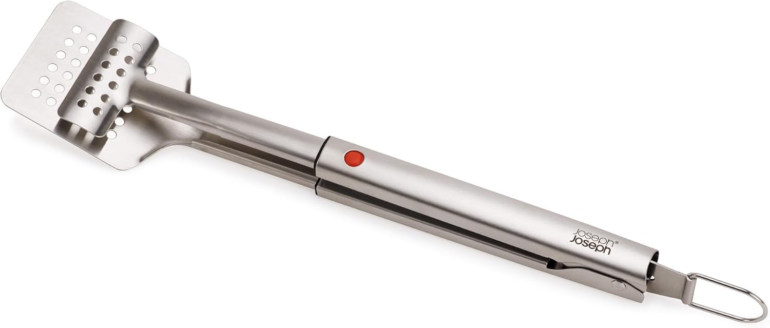 Joseph Joseph GrillOut Stainless Steel BBQ Turner Tongs