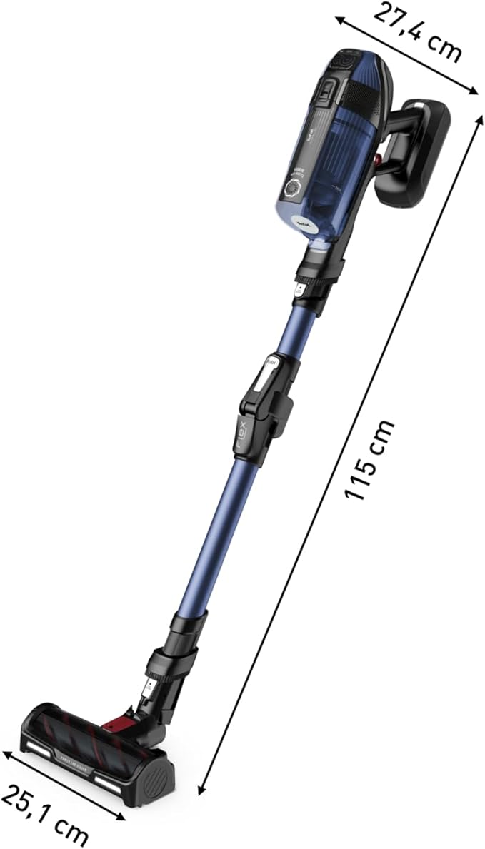 Tefal Xforce Flex 12.60 Aqua, 150 Airwatts, 45 Min Autonomy, Mop Function