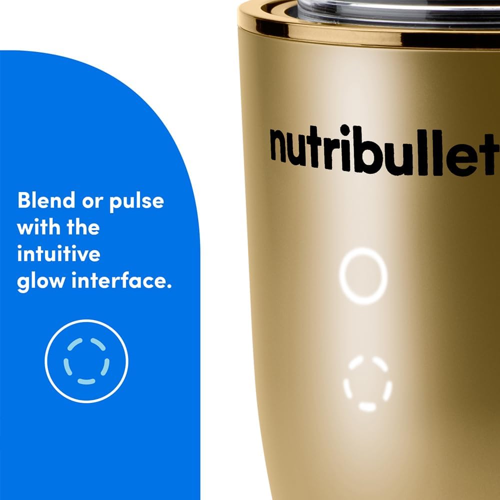 Nutribullet Ultra 1000W Blender Gold Quiet & Powerful