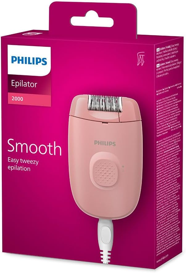 Philips BRE229/00 Series 2000 Corded Epilator – Legs Hair Removal