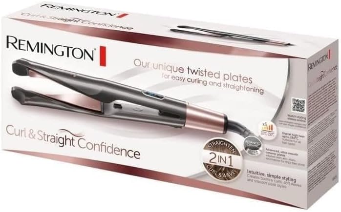 Remington 2-in-1 Curl & Straight Hair Straightener S6606
