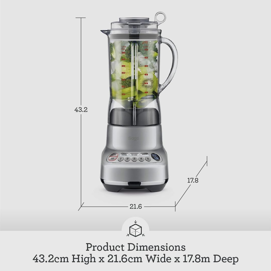 Sage The Fresh & Furious Blender, , Silver