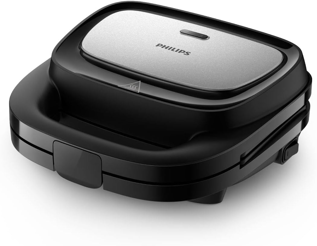 Philips HD2350/80 5000 Series Sandwich Maker – 750W, 3-in-1 Plates