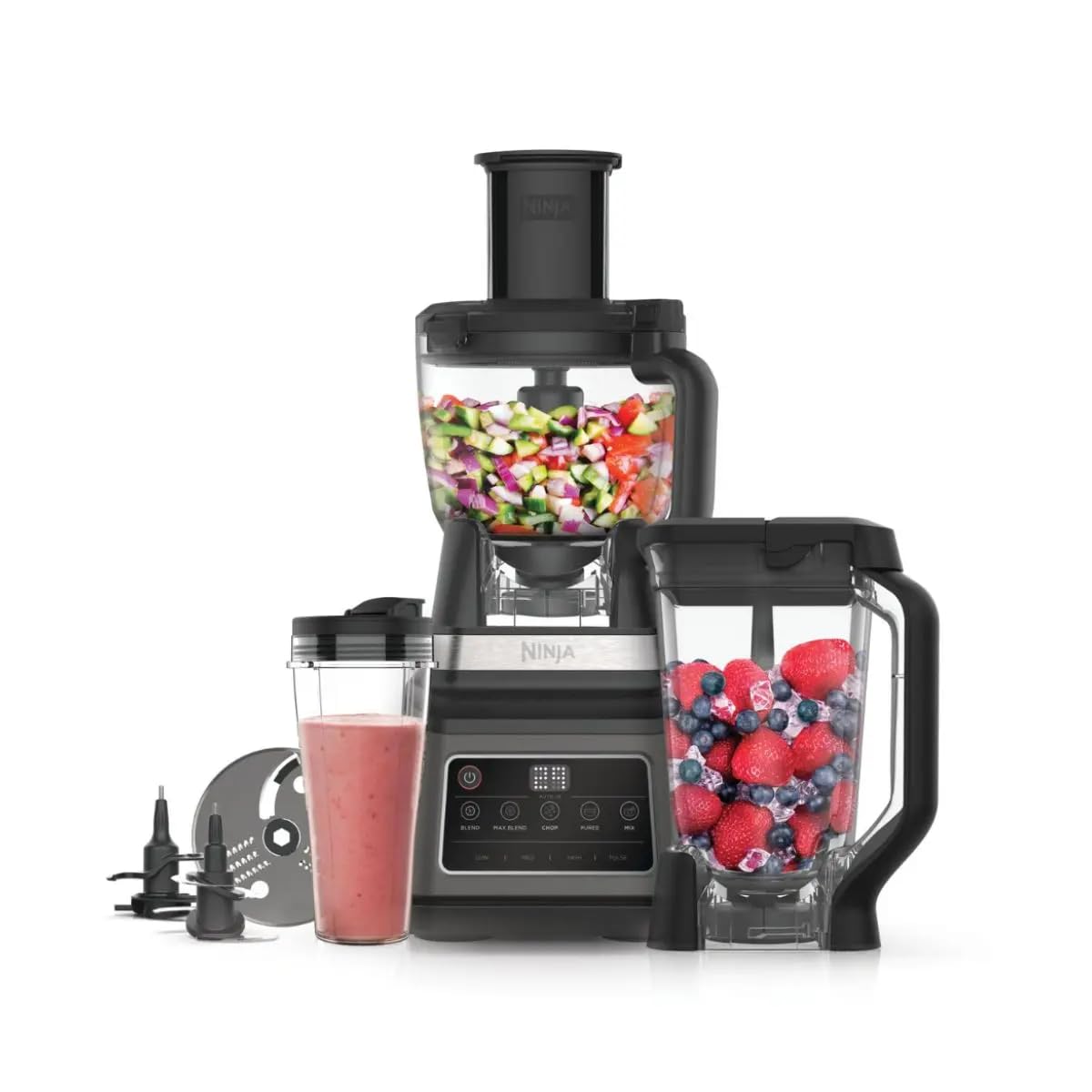 Ninja BN801ME 3-in-1 food processor and blender 1200W – view 6