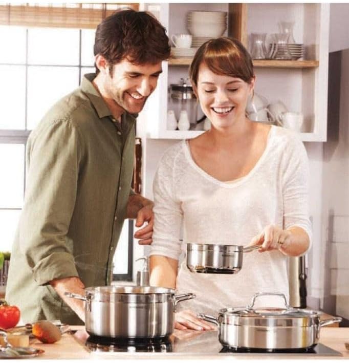 Korkmaz Alfa Tri-Ply Stainless Steel Saucepan 14cm 1.0L – KA1015