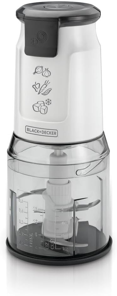 Black & Decker 500W Vertical Dual Blade Chopper