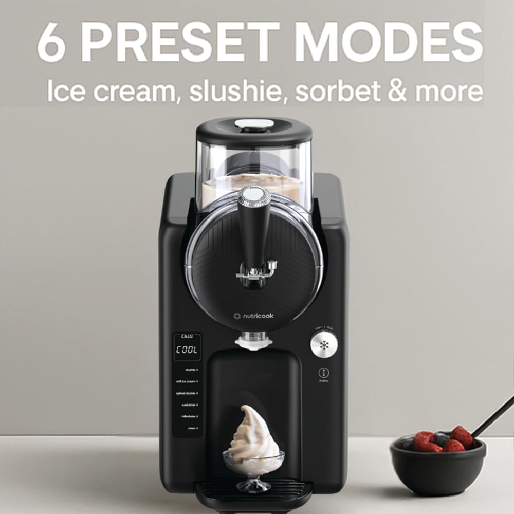 Nutricook Frost Ice Cream Maker 1.8L – NC-FRS330BK Black