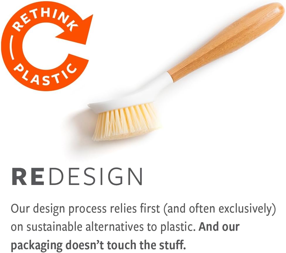 Full Circle Wipe Out Pivoting Shower Squeegee with Hanging Hook, White