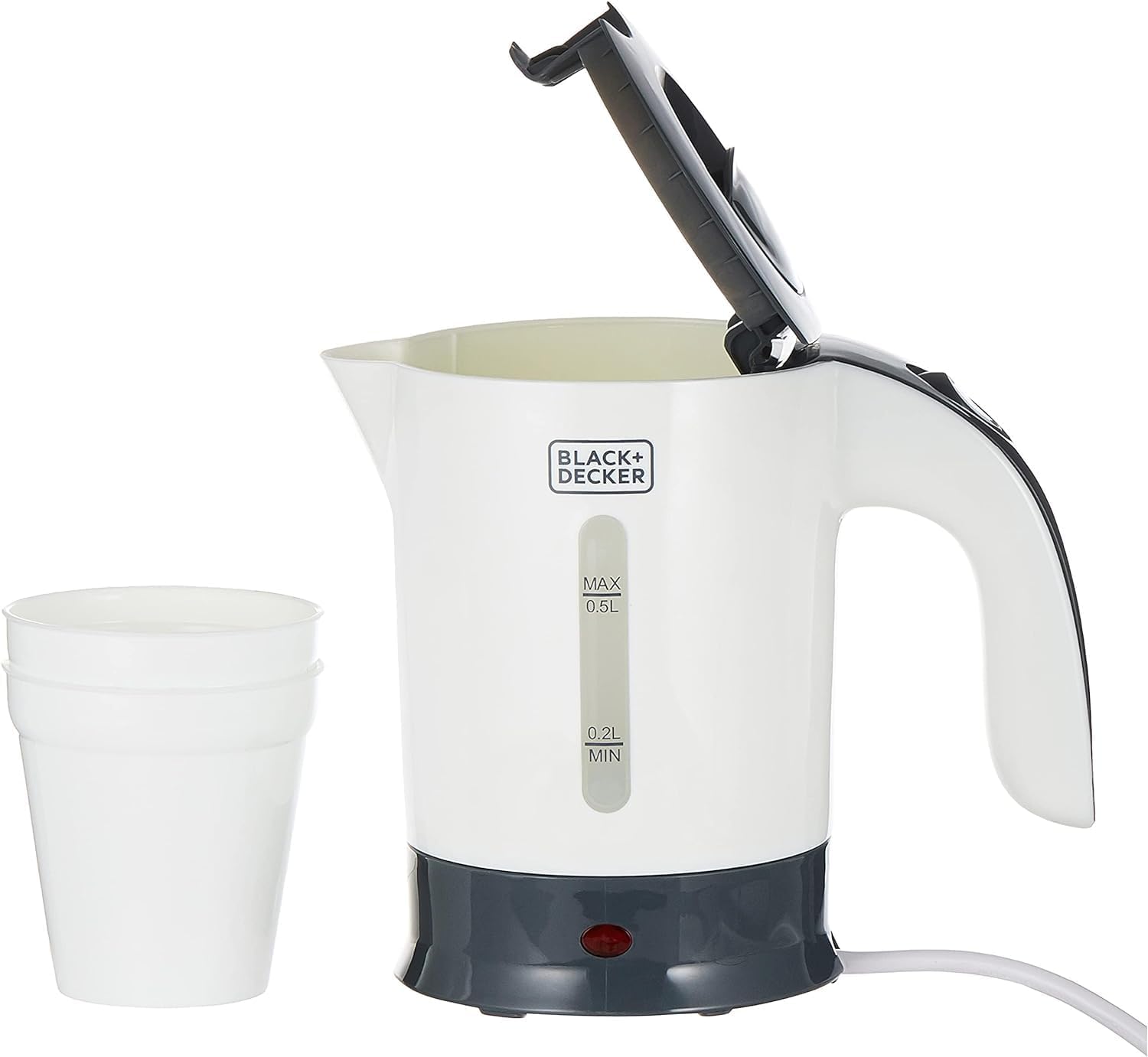 Black & Decker Travel Kettle TR250JA 0.5L 650W Dual Voltage Electric Pot