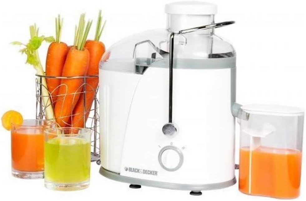 Black & Decker Juicer Extractor 400W White