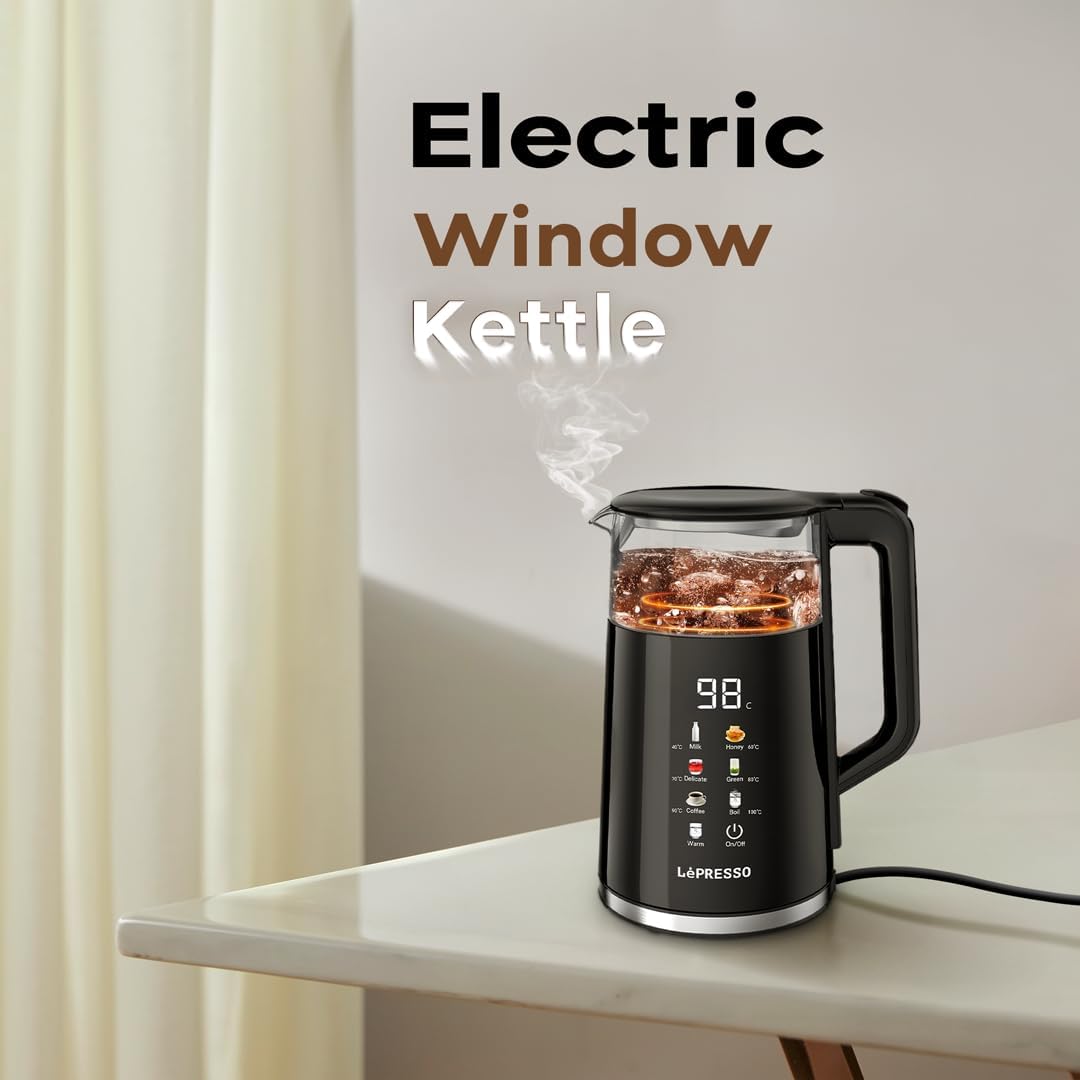 LePresso Cordless Electric Window Kettle 1.7L 2200W