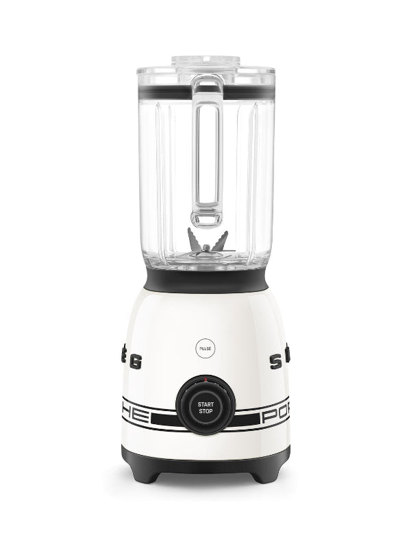 Smeg Porsche Blender Carrara White 800W 4 Speed 1.5L Tritan Renew BLF03PCWEU