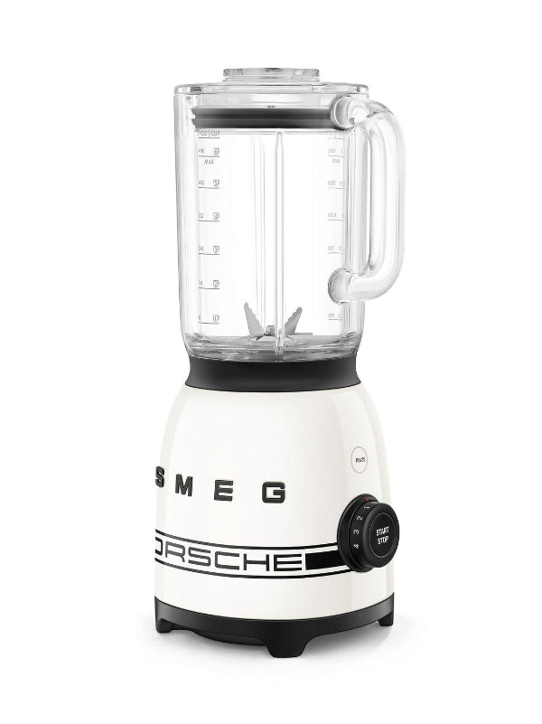 Smeg Porsche Blender Carrara White 800W 4 Speed 1.5L Tritan Renew BLF03PCWEU