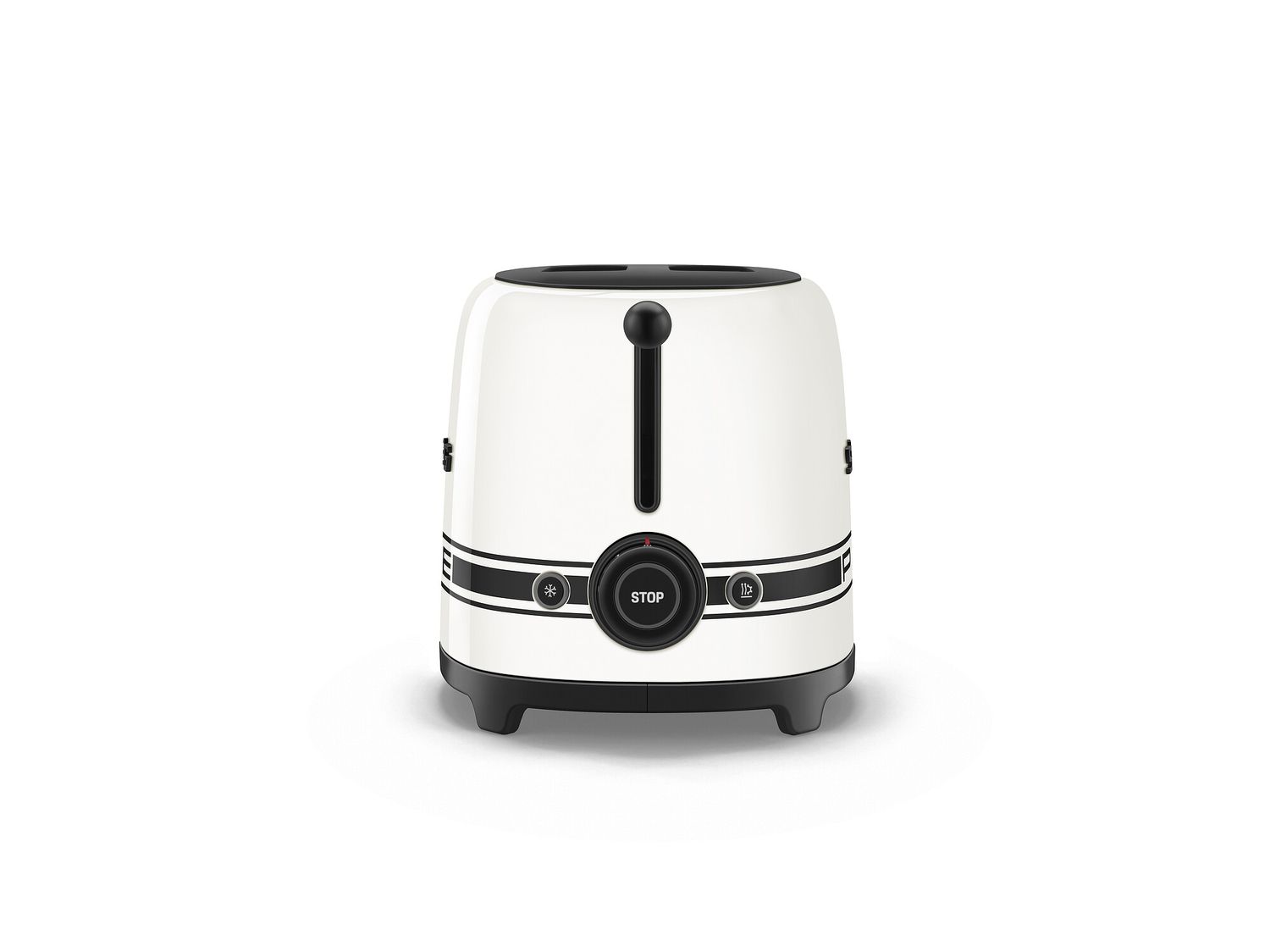Smeg Toaster TSF01PCWEU 2 Slice Porsche Carrara White Retro 950W Luxury