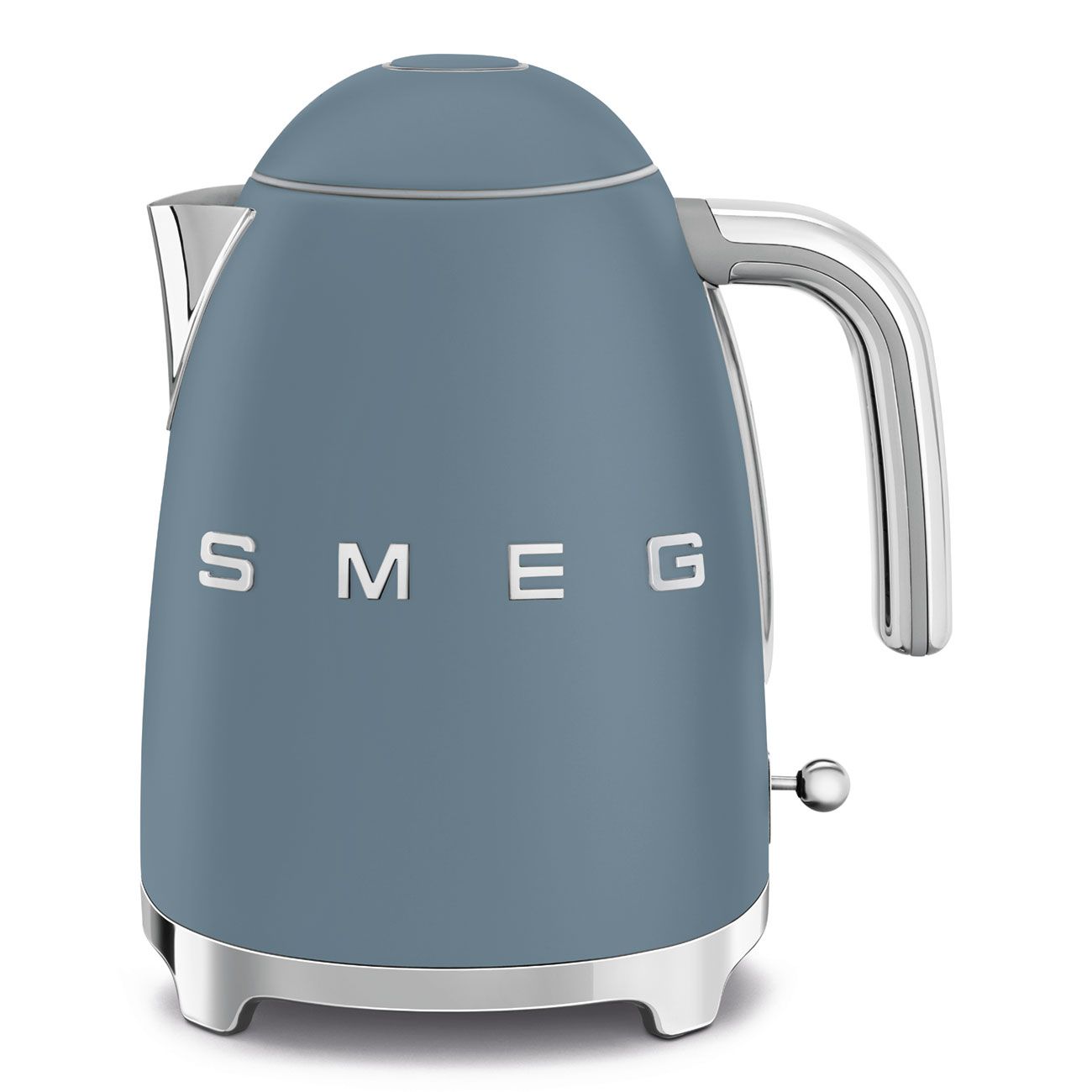 Smeg KLF03 Retro Kettle 1.7L Fast Boil 2400W Soft Opening Storm Blue Matt New