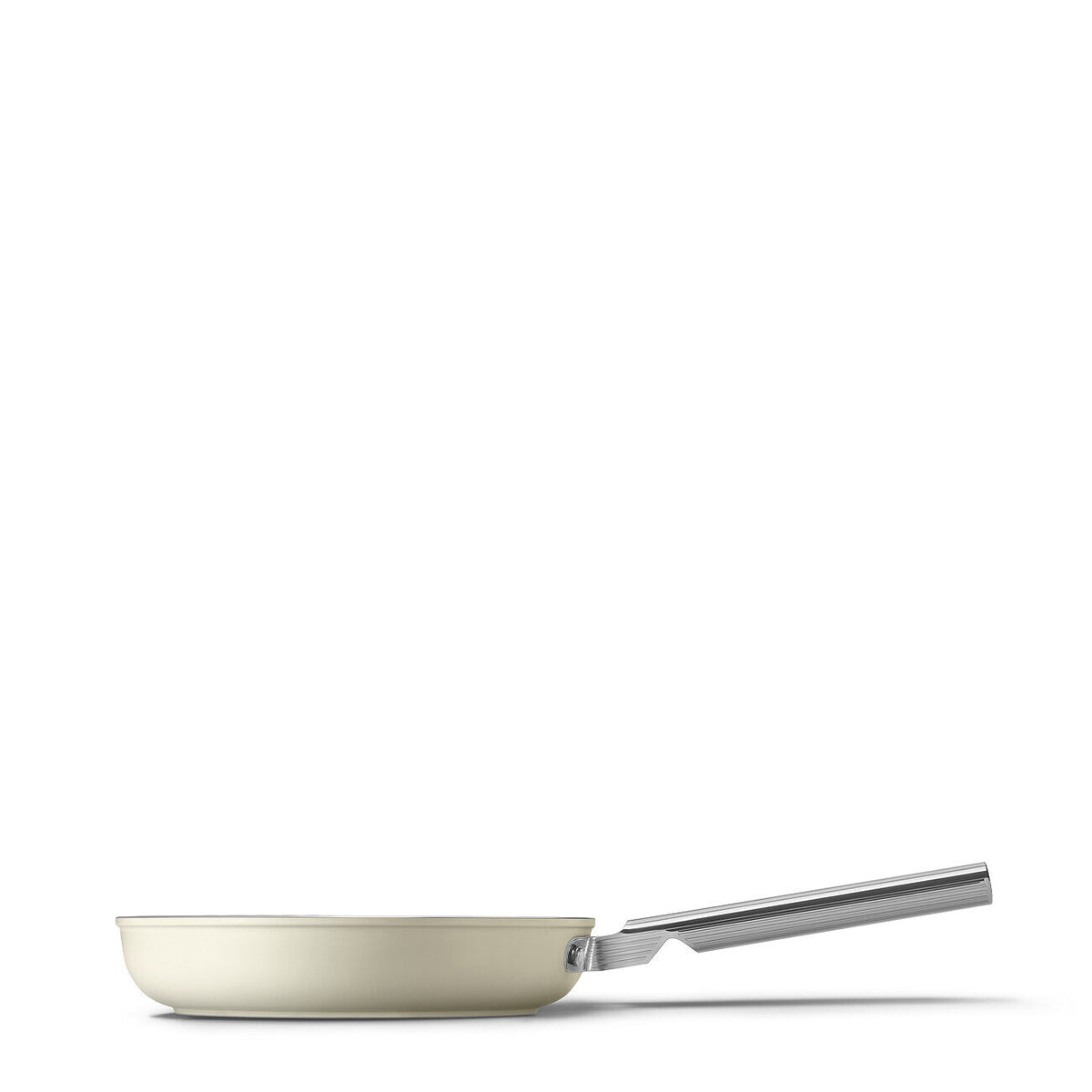 Smeg 50s Retro Non-Stick Ceramic Frying Pan 20cm Matte Cream